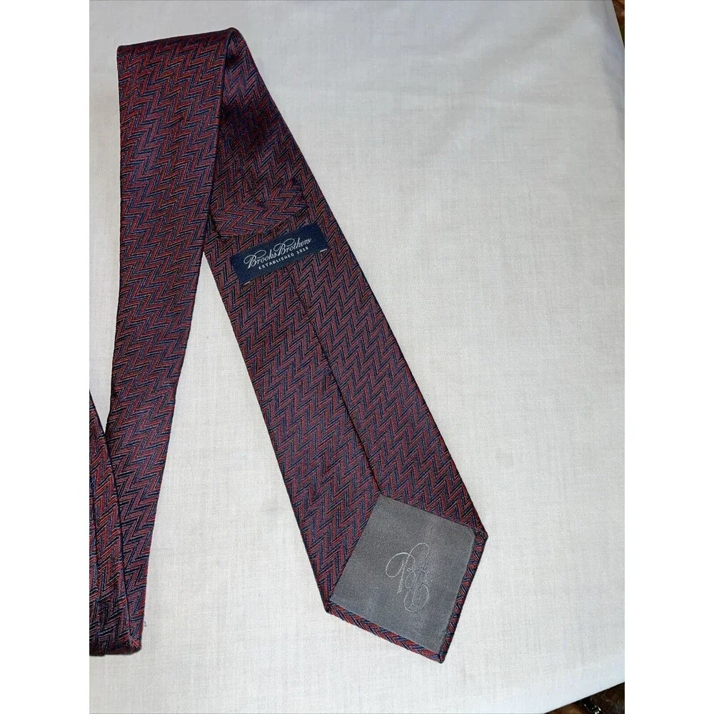 Brooks Brothers Italy Dress Tie Mens Sz 60